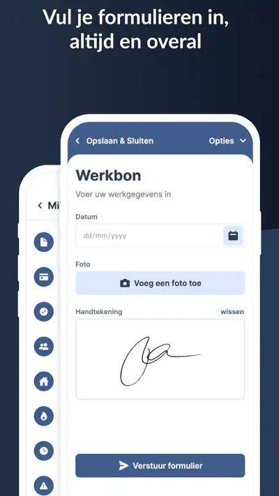 MoreApp Formulieren screenshot 1