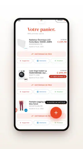 MOSC - Price tracker screenshot 1