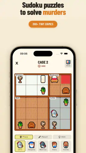 Murder Sudoku: Tiny Crimes screenshot 1
