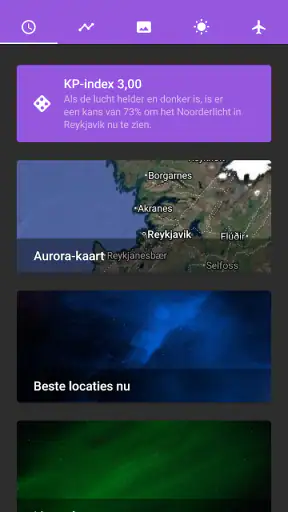 My Aurora Forecast screenshot 1