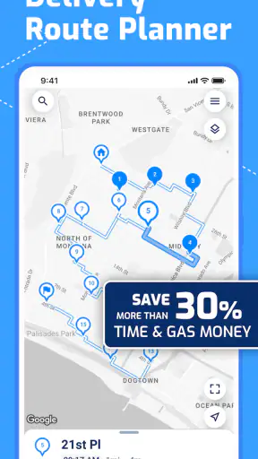 MyWay Routeplanner screenshot 1