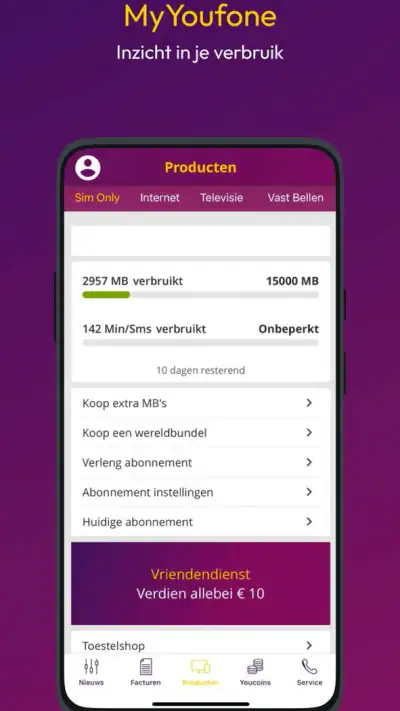 MyYoufone screenshot 1