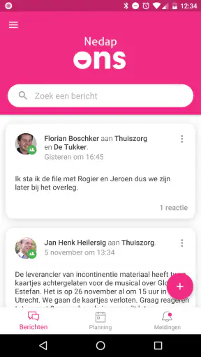 Nedap Ons screenshot 1