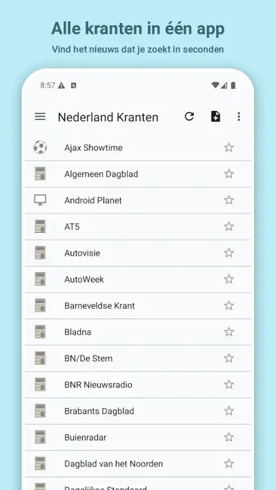 Nederland Kranten screenshot 1