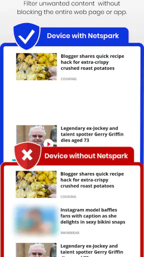 Netspark Real-time filter screenshot 1