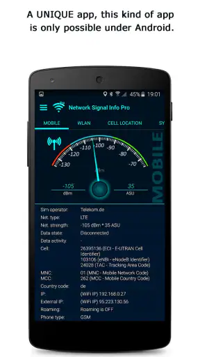 Network Signal Info Pro screenshot 1