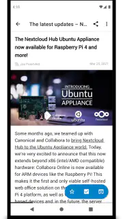 Nextcloud News screenshot 4