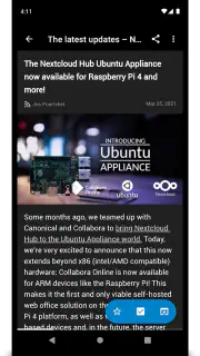 Nextcloud News screenshot 5