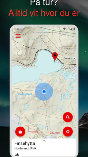Norgeskart screenshot 1