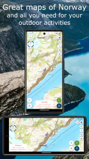 Norgeskart friluftsliv Outdoor screenshot 1