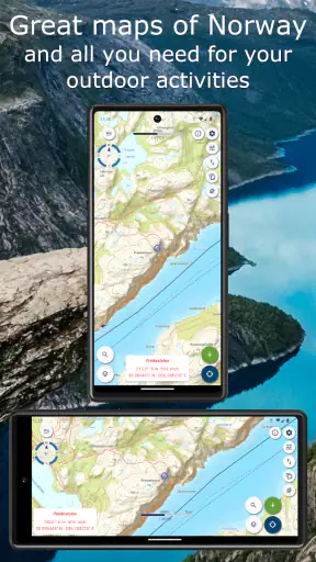 Norgeskart friluftsliv Outdoor screenshot 1