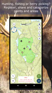 Norgeskart friluftsliv Outdoor screenshot 3