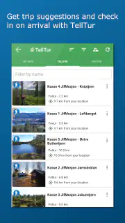 Norgeskart friluftsliv Outdoor screenshot 8