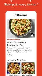 NYT Cooking: Quick Tasty Meals screenshot 2