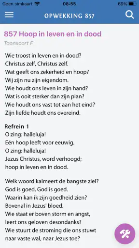 Opwekkingsliederen screenshot 1
