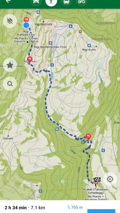 Organic Maps: offline kaarten screenshot 1