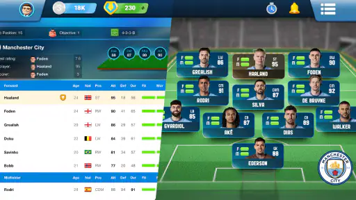 OSM 25/26 Voetbal Manager Spel screenshot