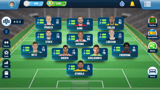 OSM 25/26 Voetbal Manager Spel screenshot