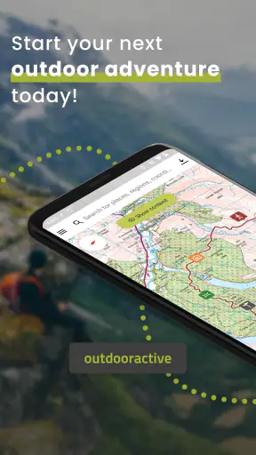 Outdooractive: GPS wandelen screenshot 1