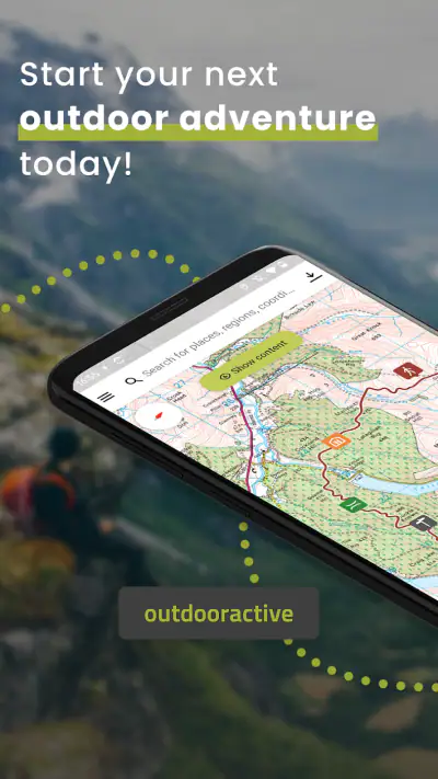Outdooractive: GPS wandelen screenshot 1