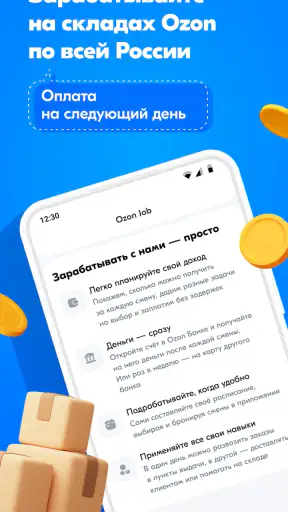 Ozon Job screenshot 1
