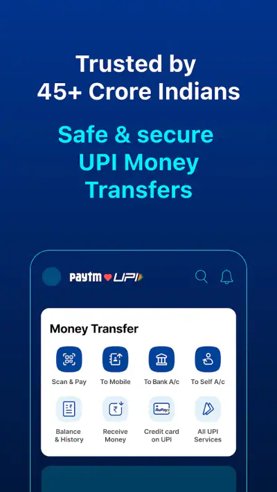 Paytm: Secure UPI Payments screenshot 1