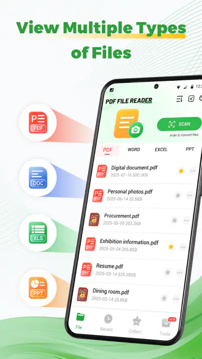 PDF File Reader screenshot 1