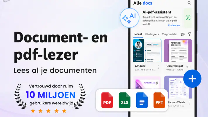 PDF-lezer: editor en omzetter screenshot 1