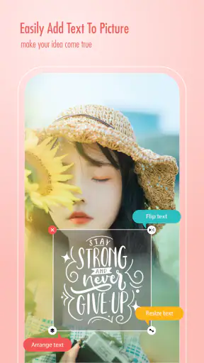 Pic Text Editor-Text on Photo screenshot 1