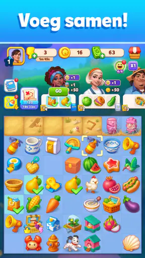 Pines Peak: Samenvoegen spel screenshot 1