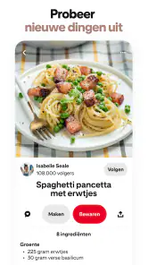 Pinterest screenshot