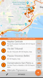 PlaceMaker Route Planner screenshot 1