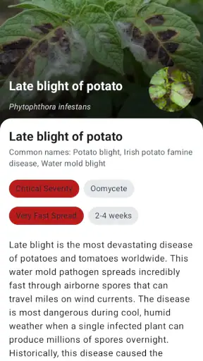 Plantenziekte screenshot 1
