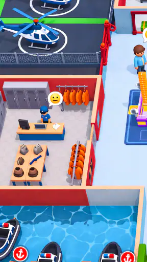 Police Station Idle screenshot 1