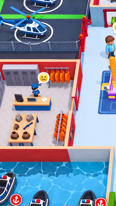Police Station Idle screenshot 1