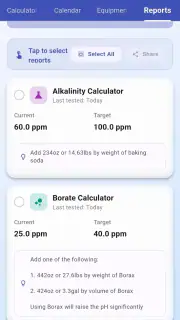 Pool Chemical Calculator screenshot 6