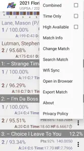 PractiScore Competitor screenshot