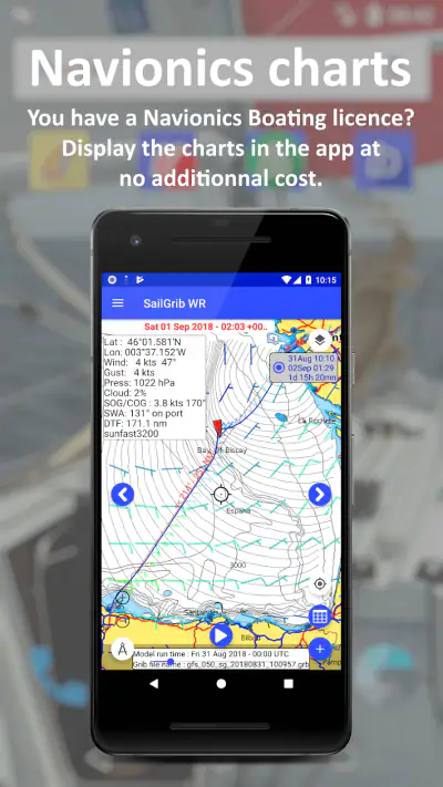 Pro Weather Routing Navigation screenshot 1