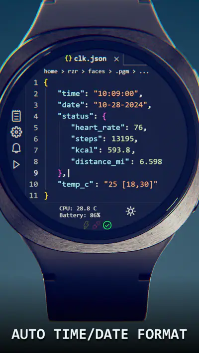 Programmer Watch Face screenshot 1