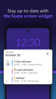 Proton Calendar: Dagplanner screenshot 2