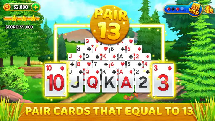 Pyramid Solitaire - Farm Trip screenshot 1