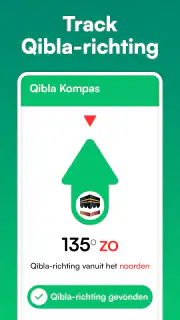 Qibla Kompas・Qibla Richting screenshot 3