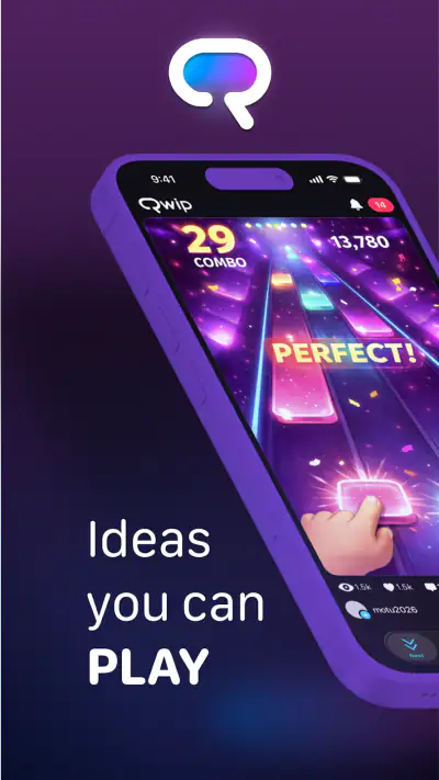 Qwip - Ideas you can play screenshot 1