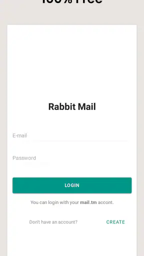 Rabbit Mail - Temporary Email screenshot 1