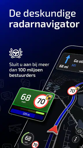 Radarbot: Flitspalen & GPS screenshot 1