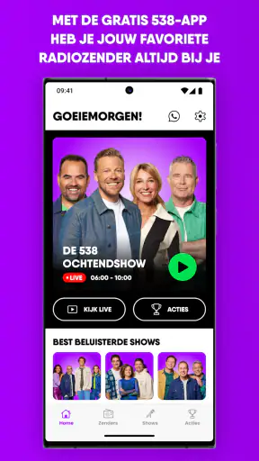 Radio 538 screenshot 1
