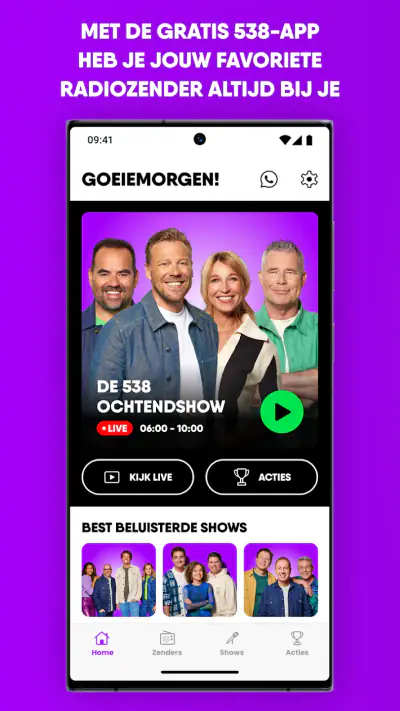 Radio 538 screenshot 1