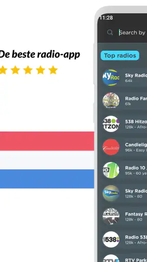 Radio Nederland: Radio FM app screenshot 1