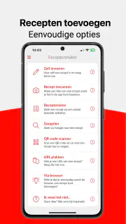 Receptenmaker – jouw kookboek screenshot 7