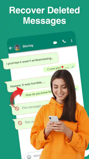Recover Messages, Deleted Chat screenshot 1